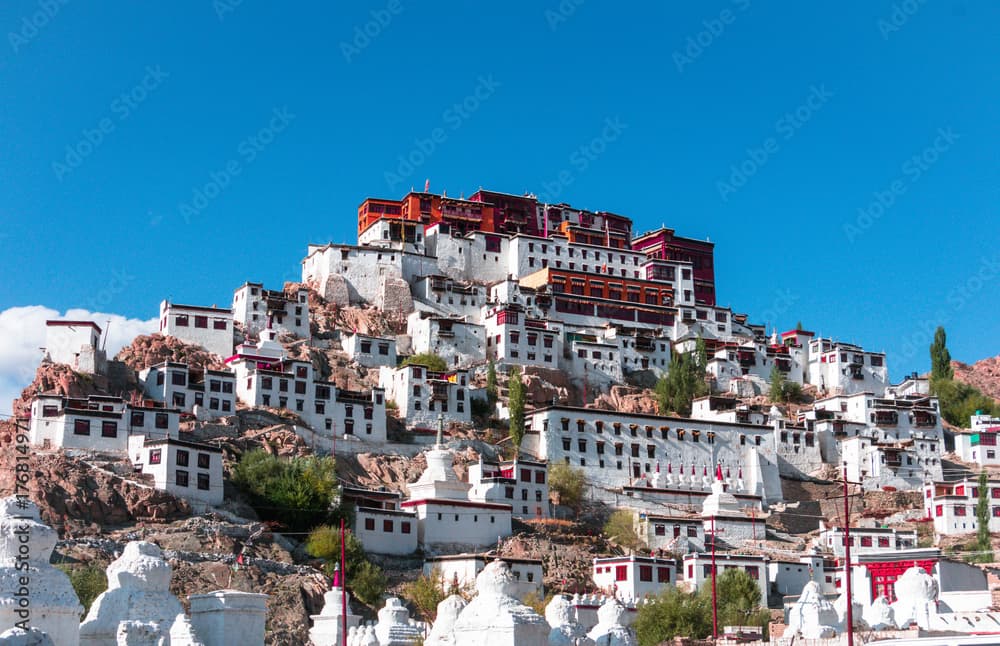 Leh Palace landscape